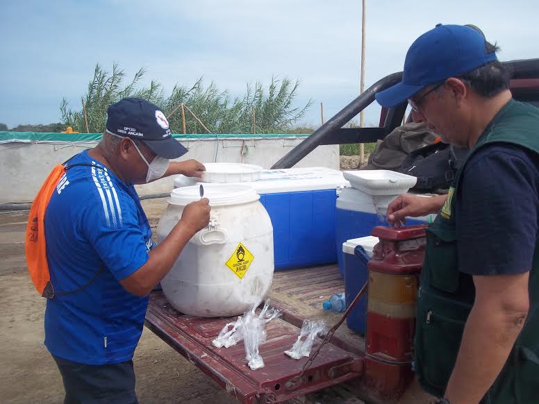 Direccion de Salud Ambiental vigila la calidad de agua de consumo humano en Huarmey