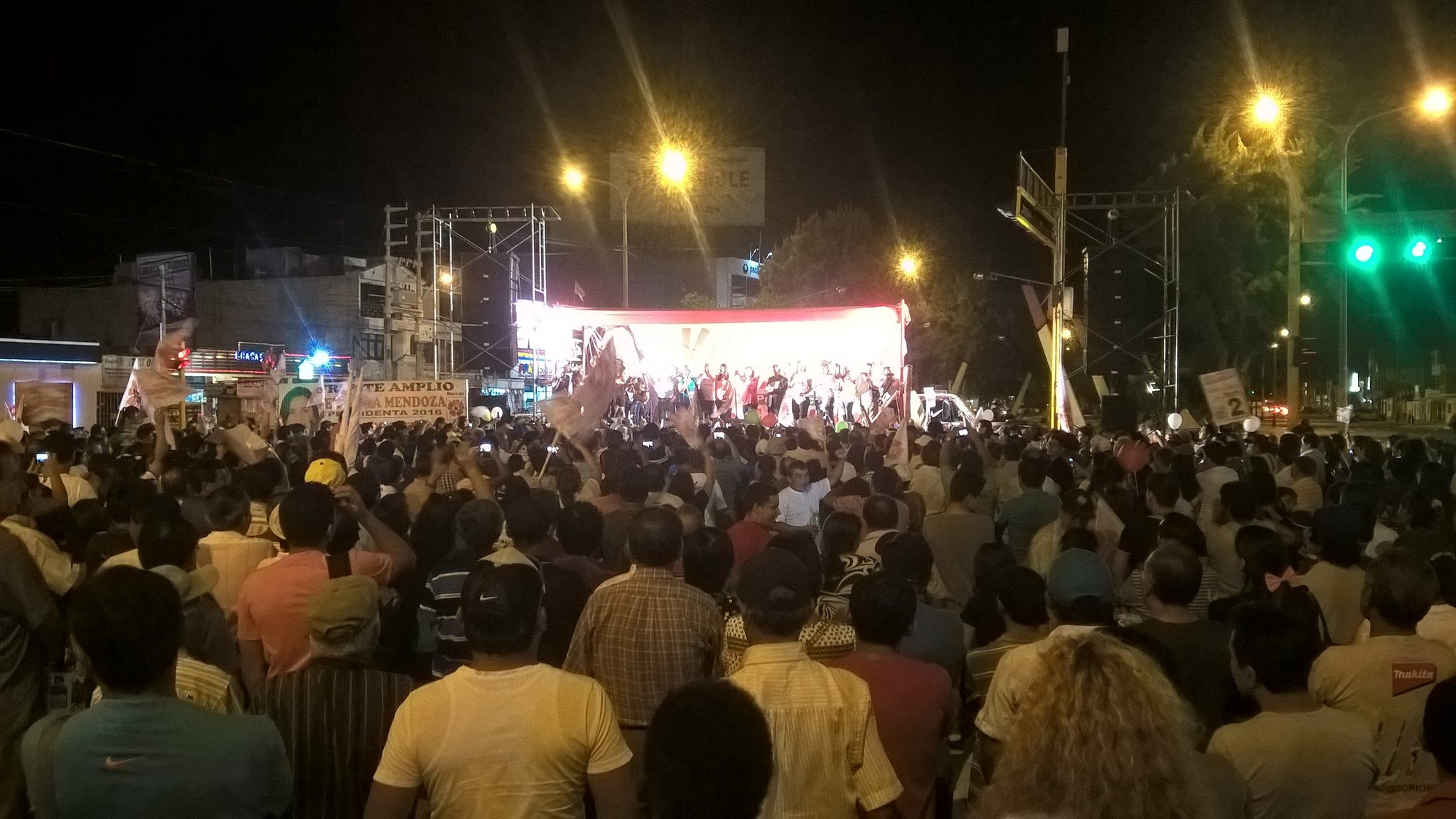 Candidata presidencial Verónika Mendoza apuesta por Chinecas con bocatoma única a favor del agro