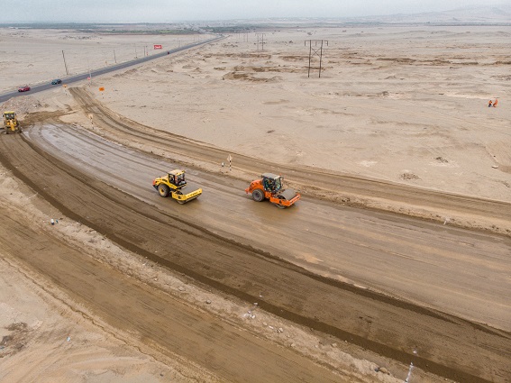 Chimbote: habrá interrupciones parciales del tránsito en la Panamericana por trabajos de la Vía de Evitamiento