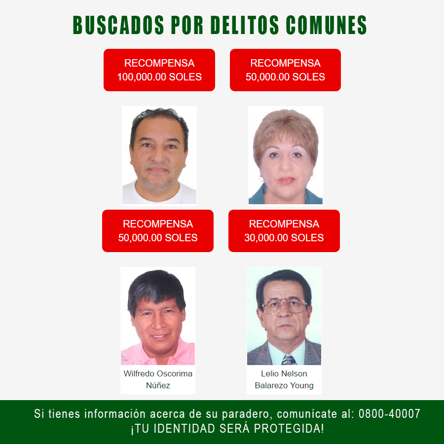 Chimbote: Policía Nacional ofrece 50 mil soles por paradero de Victoria Espinoza