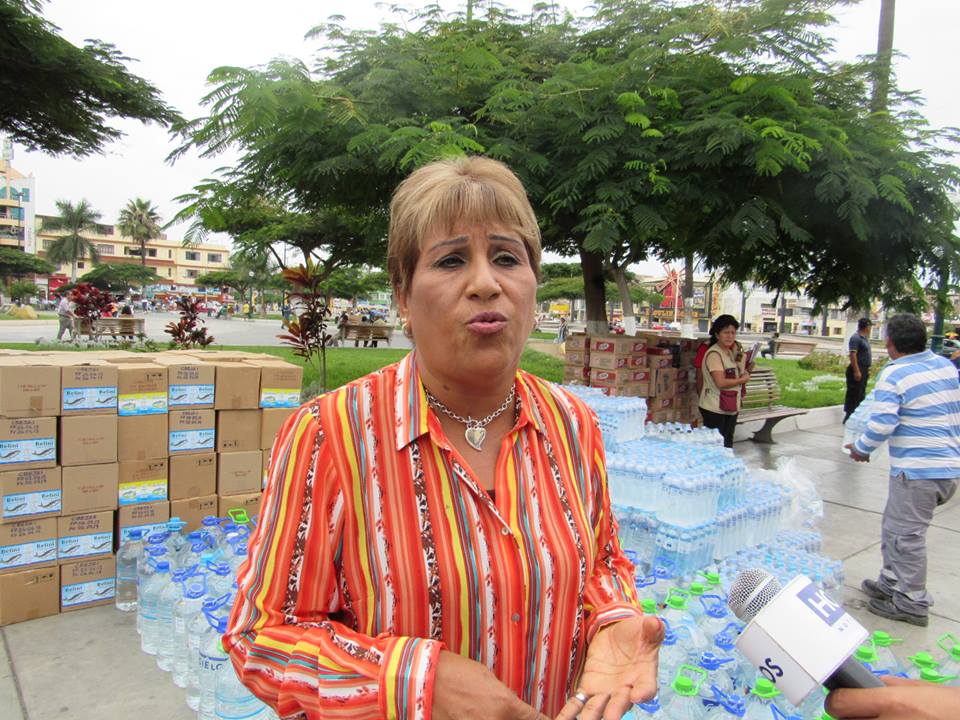 Alcaldesa del Santa pide a gobernador encargado un sinceramiento de cómo se encuentra la región Áncash