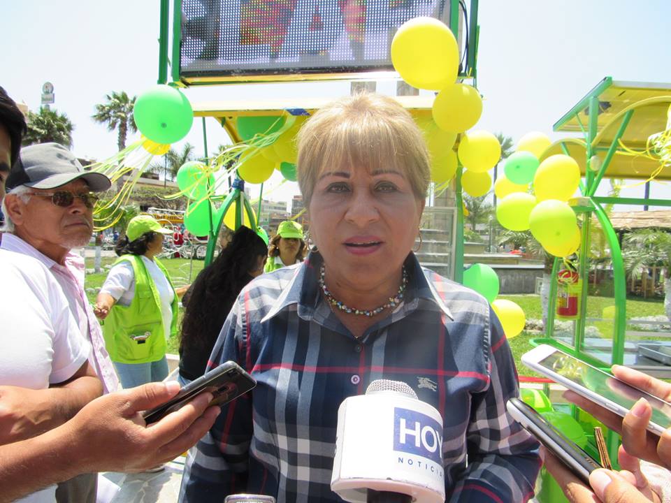 Alcaldesa del Santa evita opinar sobre casación de Vargas y respalda gestión de Gamarra