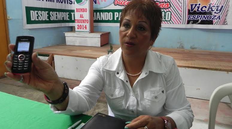 Victoria Espinoza denunció que es amenazada de muerte, le piden 50 mil dólares