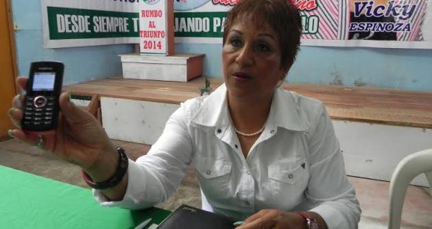 Vicky Espinoza responderá mañana por acusación de supuesto enriquecimiento ilícito