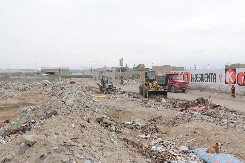 Chimbote: inician recuperación de terreno de los humedales de Villa María