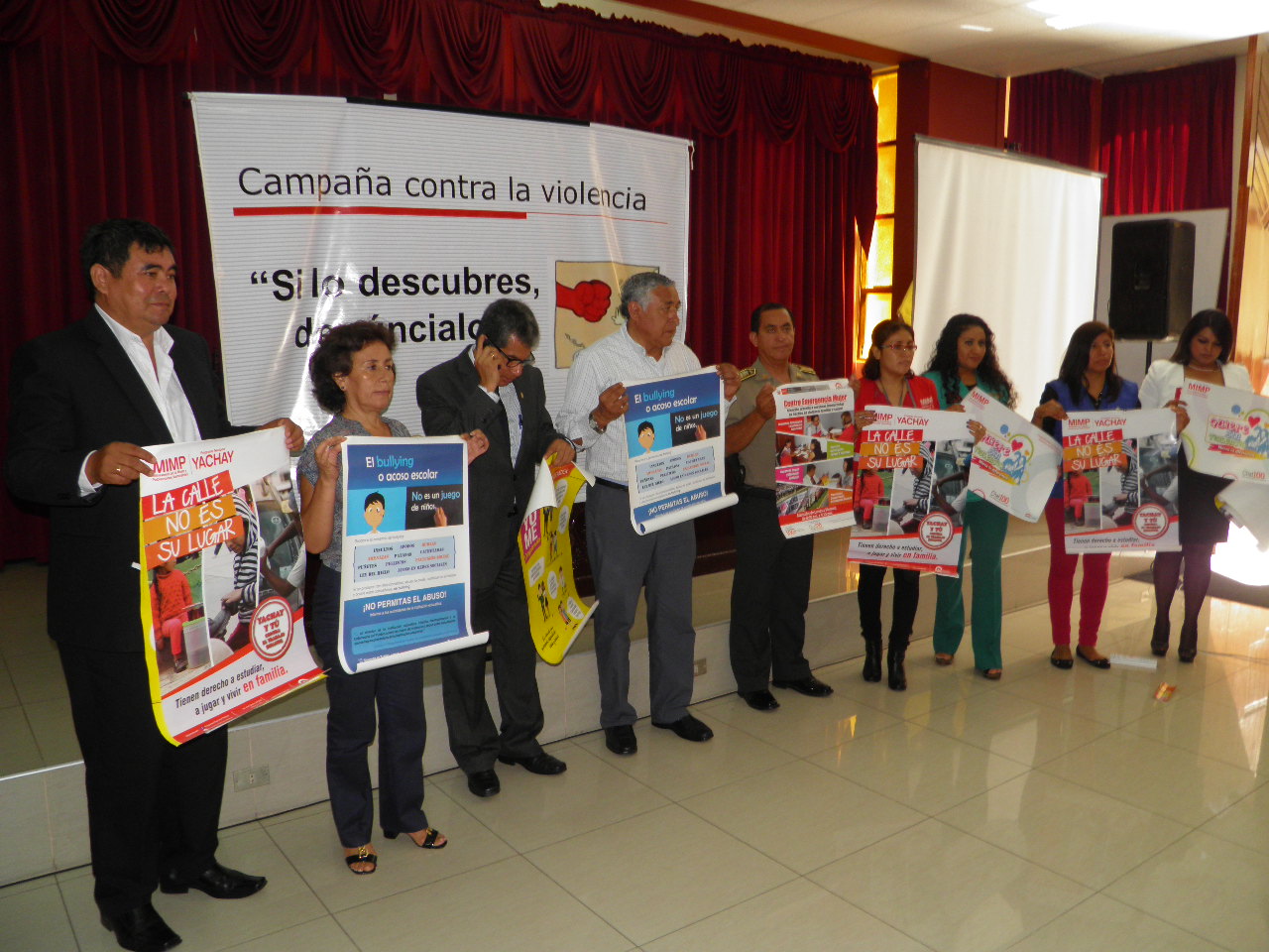 Chimbote: con campaña buscan prevenir todo tipo de violencia contra menores