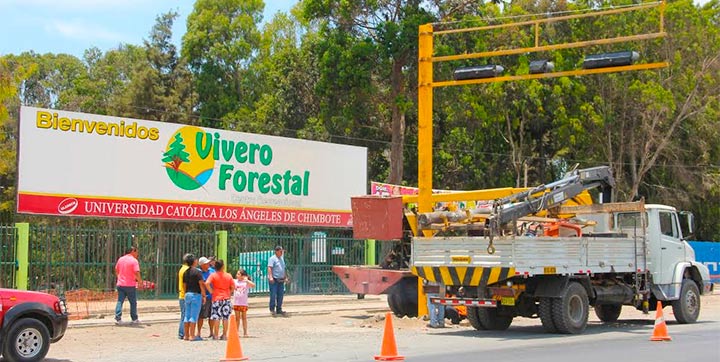 En espectacular asalto se llevan 18 mil soles de la recaudación del Vivero Forestal de Chimbote