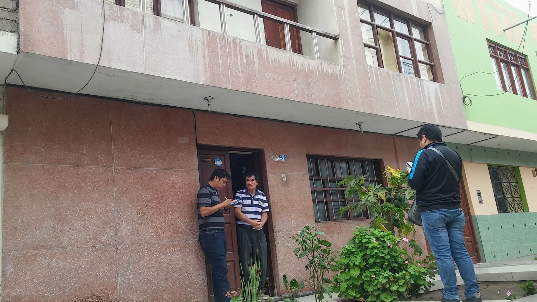 Chimbote: Delincuentes balean el segundo piso de una vivienda en “Santiago Antúnez de Mayolo”