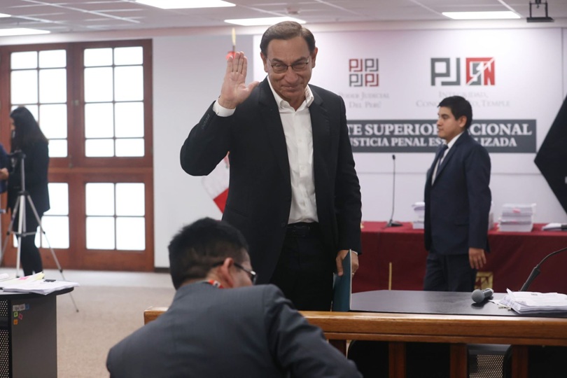 Inpe informa que expresidente Martin Vizcarra será trasladado al penal Ancón II