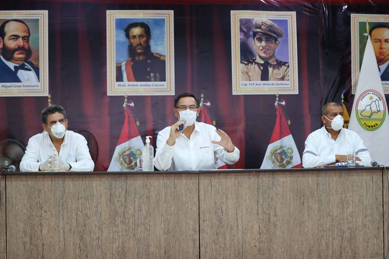 Vizcarra confirma 5,897 casos de coronavirus a nivel nacional