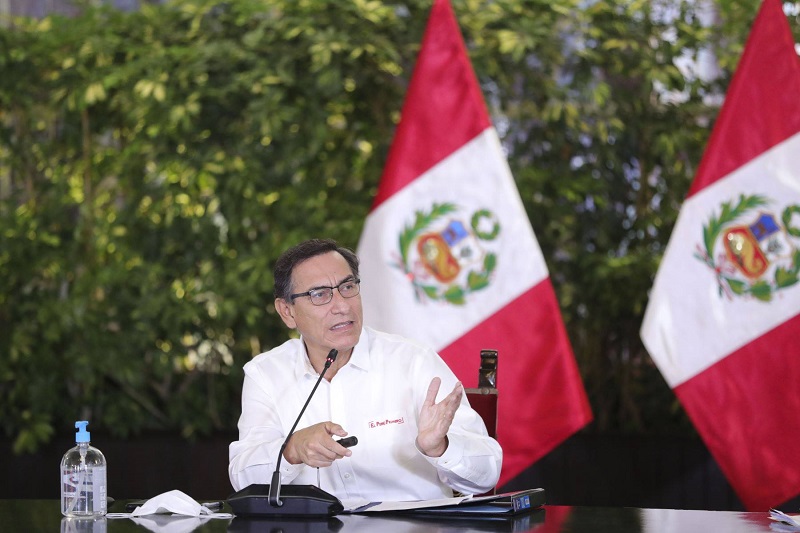 Vizcarra informará hoy avances en las medidas frente al coronavirus