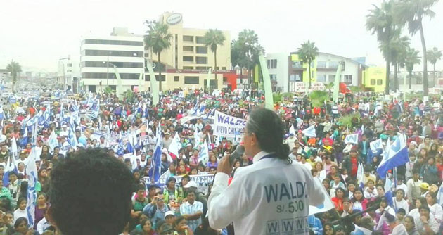 ¿Podrá Waldo Ríos recaudar el millón de soles y asumir la presidencia regional?