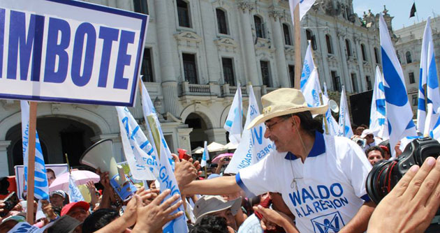 El viernes JNE entregará credencial a Waldo Ríos