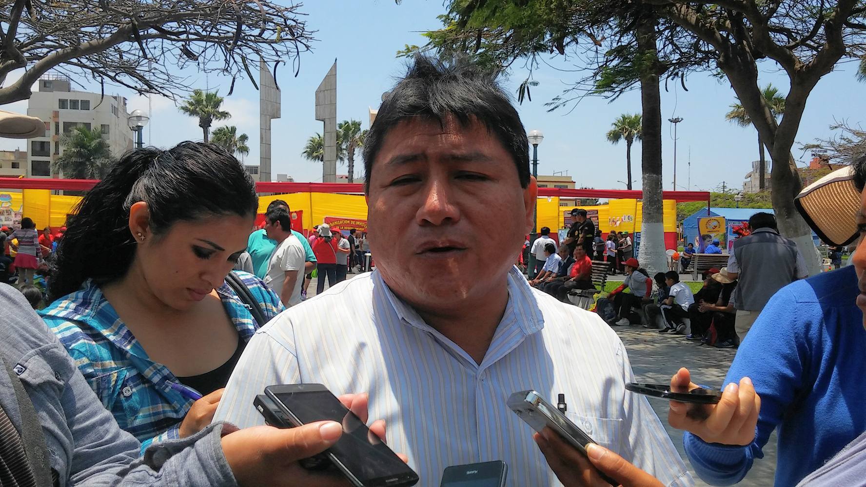 Chimbote: abogado Nelson Pinedo se presenta como coordinador político de Enrique Vargas 
