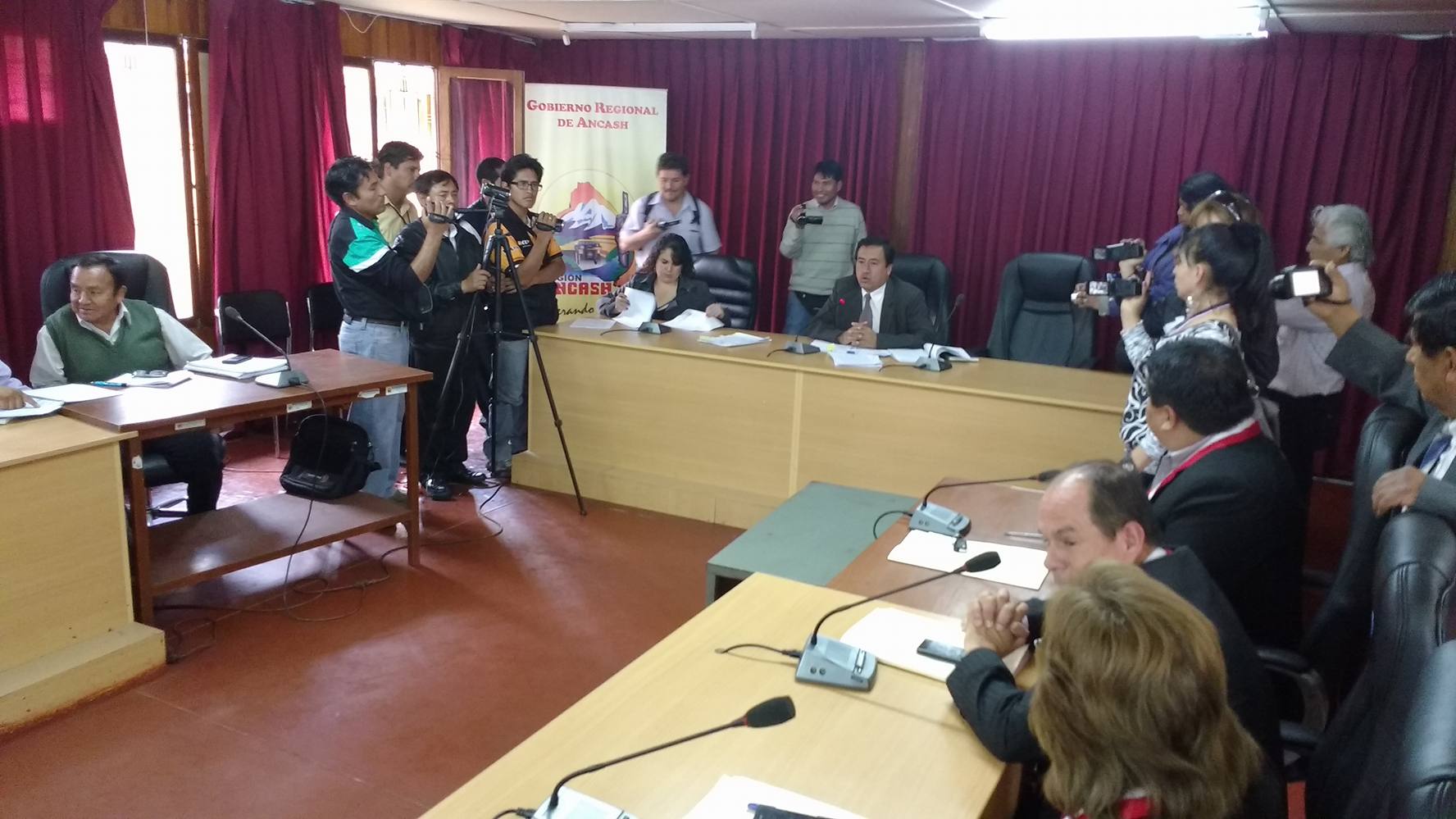 Consejo Regional de Áncash suspendió por 120 días en el cargo al preso Waldo Ríos Salcedo