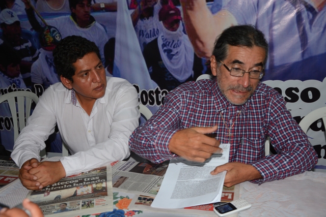 Áncash: Waldo Ríos dijo anoche que no cometió ningún delito y que no pisará una prisión