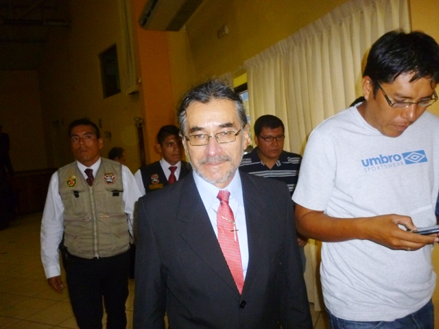 Waldo Ríos dice que todavía no sabe cuando reiniciarán obras paralizadas en Áncash