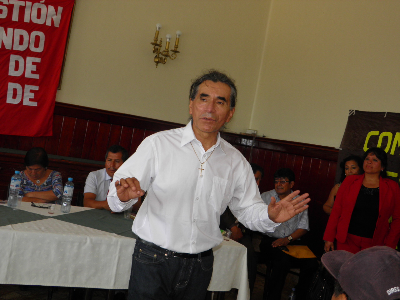 Chimbote: a Waldo Ríos no le preocupa la marcha anunciada en su contra