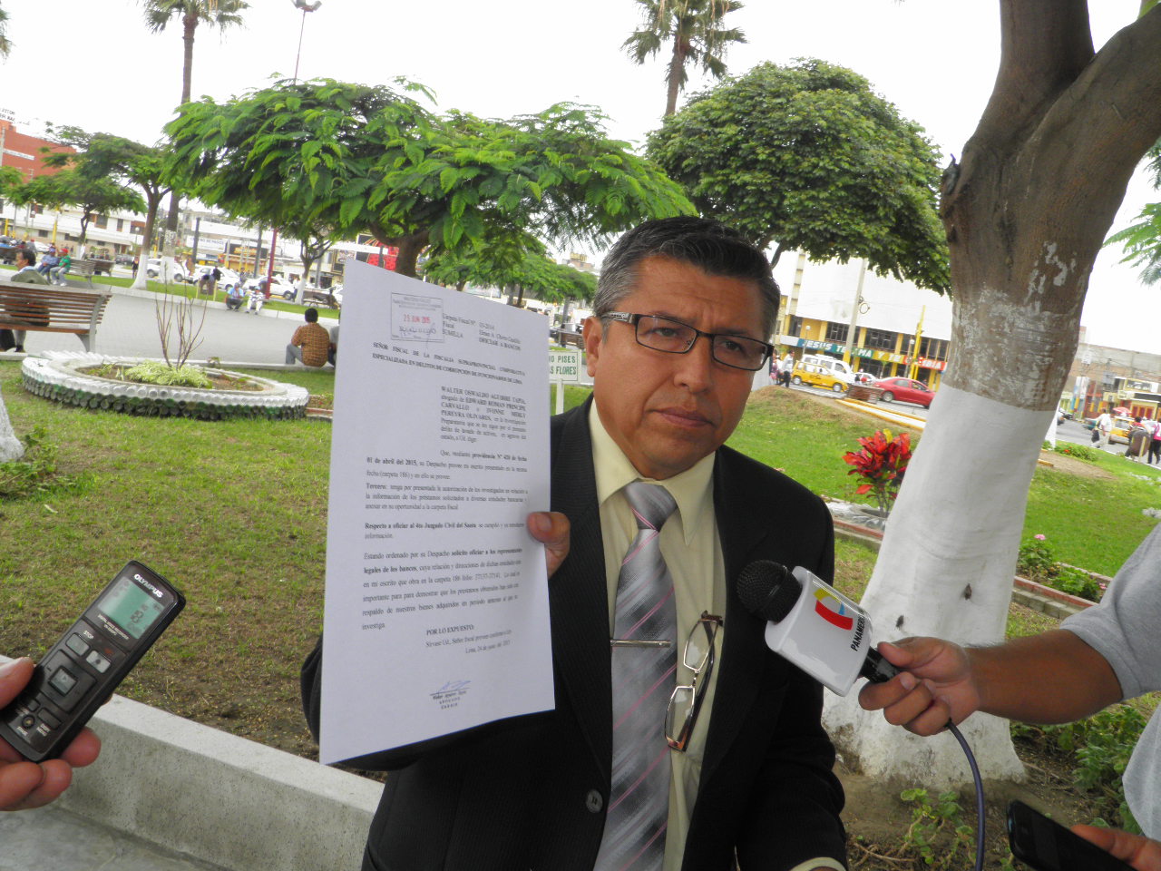 Chimbote: Piden levantamiento de secreto bancario de hija y yerno de Rossy Olivarez 