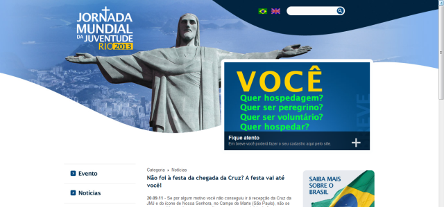  Vivir la JMJ Río2013 en un mundo virtual (Video)