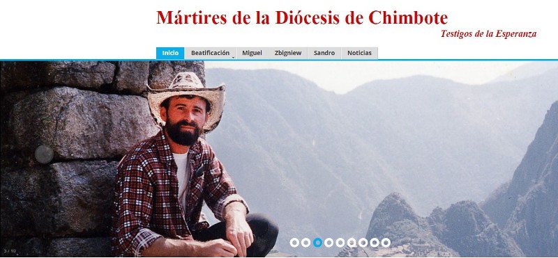Lanzaron web dedicada a la beatificación de los mártires de Chimbote