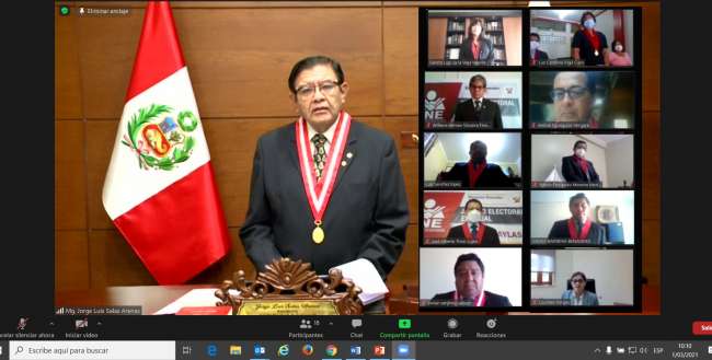 Se instaló Jurado Electoral Especial  del Santa