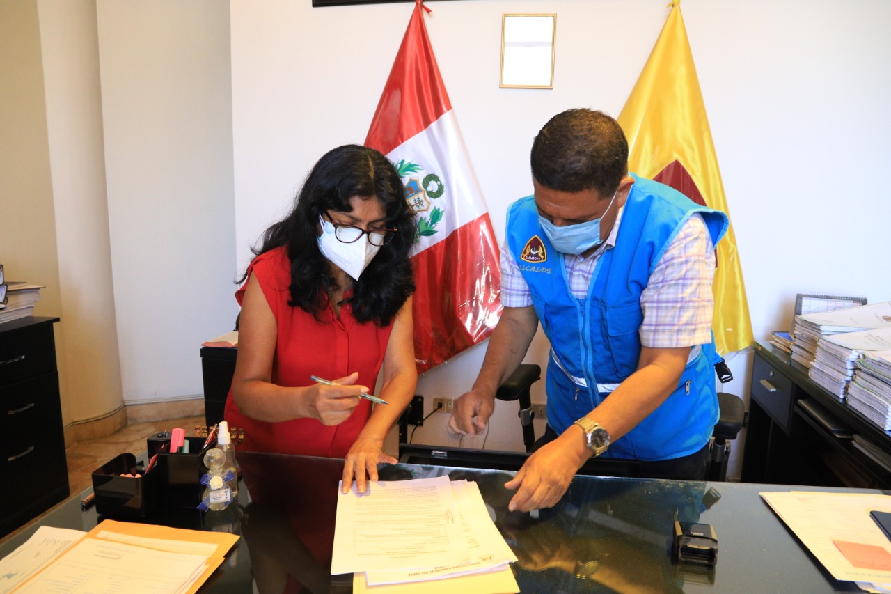 Alcalde Briceño ratificó apoyo en ejecución del proyecto de Planta de Tratamiento II