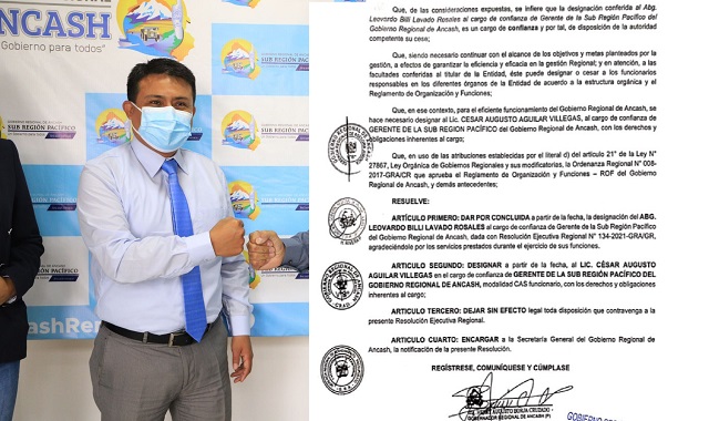 Cesan a gerente de Subregión Pacífico por retirar 5 funcionarios de cuestionable desempeño