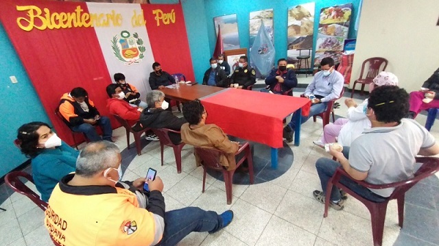 Autoridades de Coishco se unen para elaborar plan de respuesta a la Tercera Ola