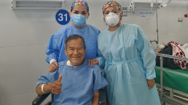 Autor del himno de Chimbote Luis Murillo fue dado de alta de hospital de EsSalud