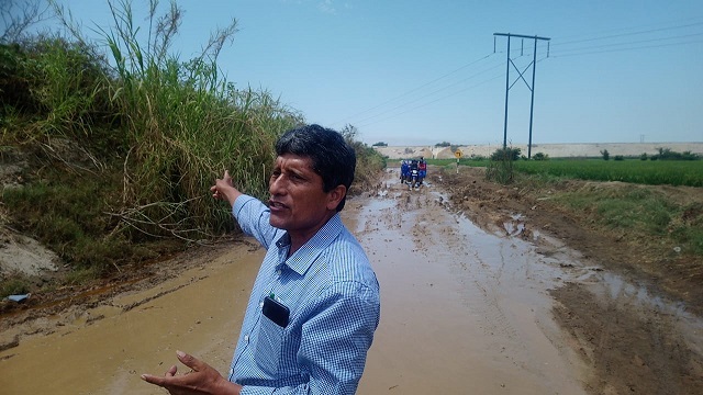 Santa: Irchim pide se declare en emergencia el dren Cascajal y pide su mantenimiento