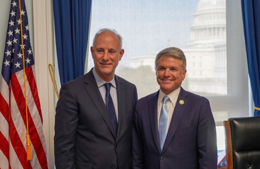 Canciller se reunió con presidente de la Comisión de RR.EE. del Congreso de los EE.UU.