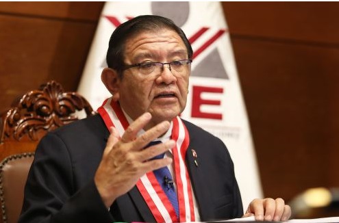 Fiscalía de la Nación presenta denuncia constitucional contra titular del JNE, Jorge Salas Arenas