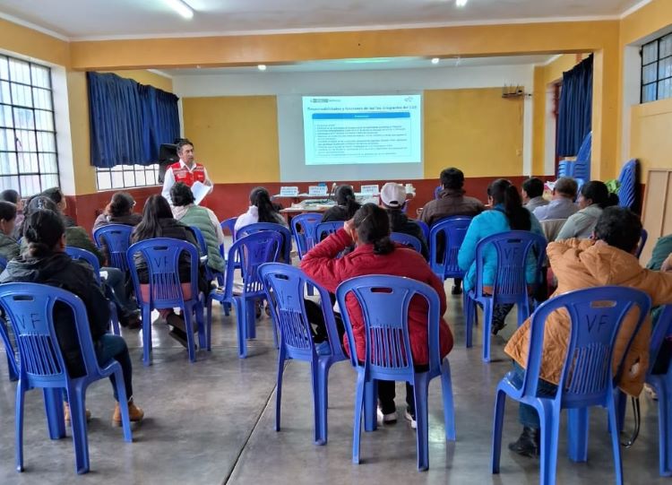 Áncash: comités de alimentación escolar se comprometen a brindar un servicio eficiente