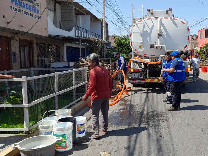 Sunass monitorea que Sedachimbote cumpla con plazos y atienda abastecimiento alternativo ante corte programado