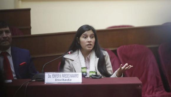 Yenifer Paredes, cuñada del presidente, es ahora prófuga de la justicia