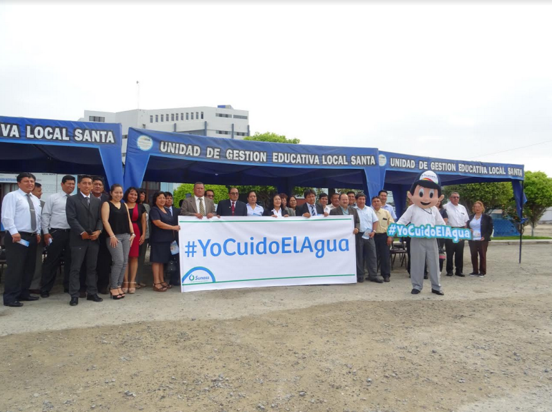 Chimbote: Ugel Santa facilitará sensibilización del cuidado del agua en colegios