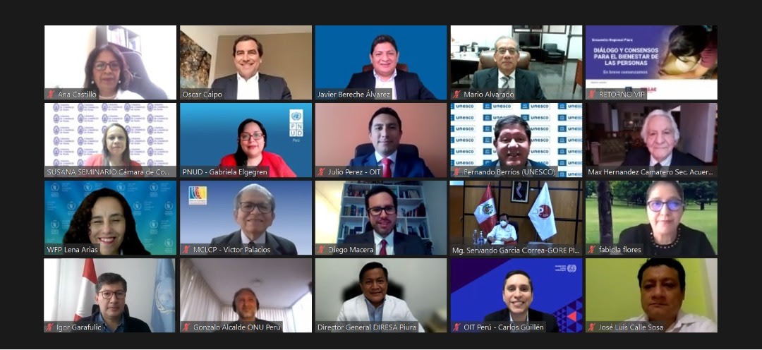 Salud, educación, empleo y lucha contra la pobreza son prioridades en la agenda de desarrollo en Piura