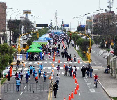 calles personas