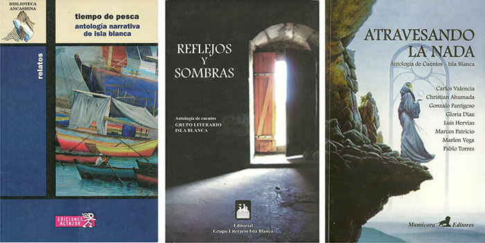 El grupo Isla Blanca en tres muestras narrativas